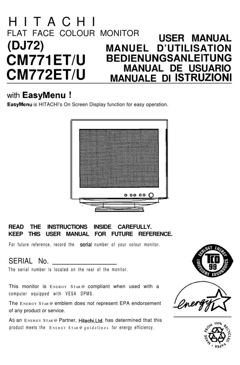 Hitachi CM771ET Manual de usuario