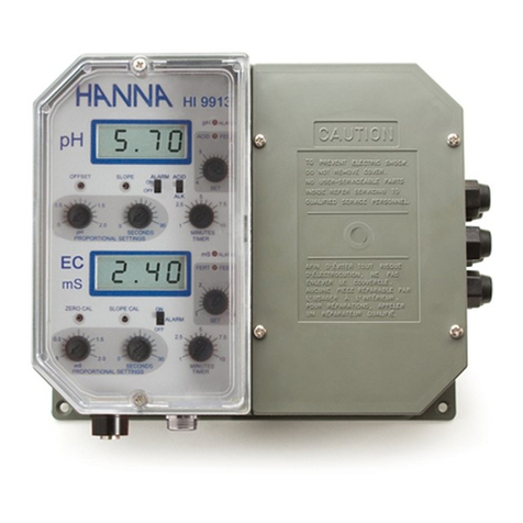 Hanna Instruments HI 9923 Manual de usuario Hanna Instruments HI 9923 Manual de usuario