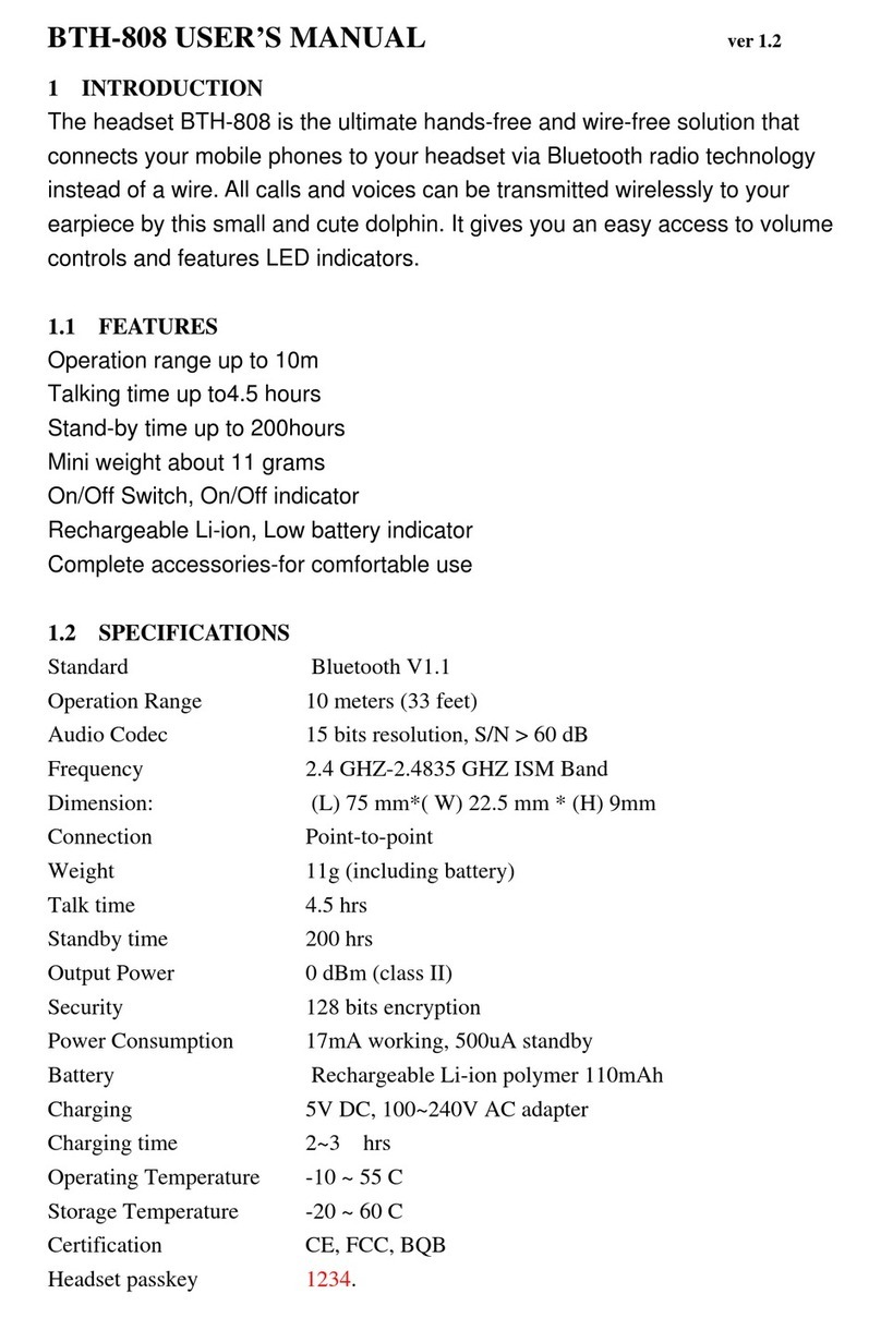 Global Sat BTH-808 Manual de usuario