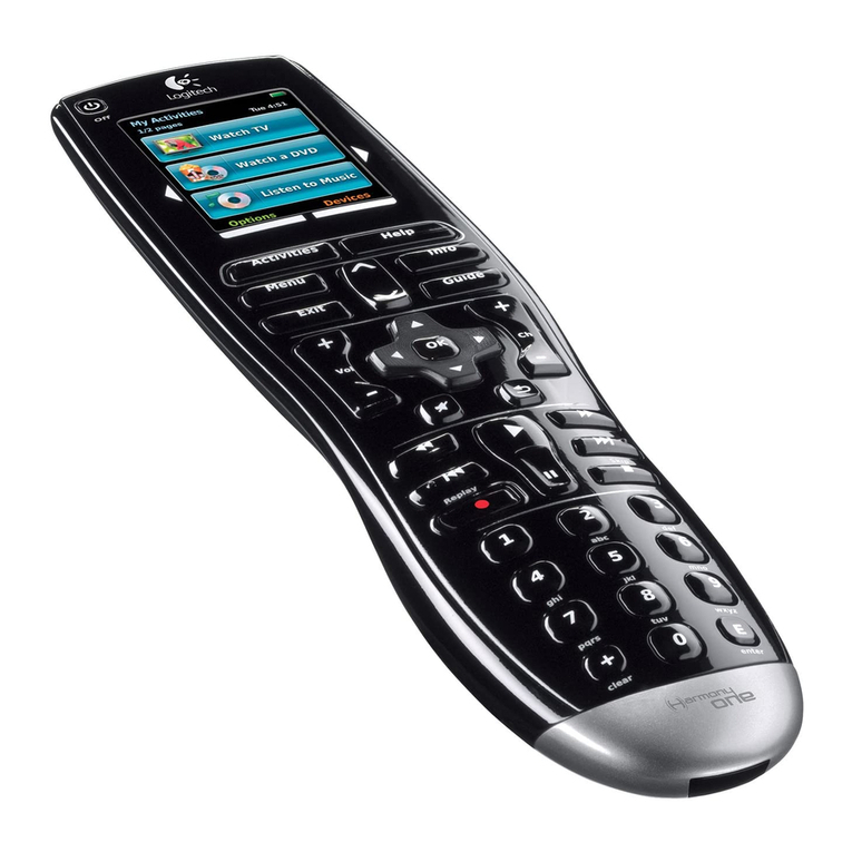 Logitech Harmony One Manual de usuario