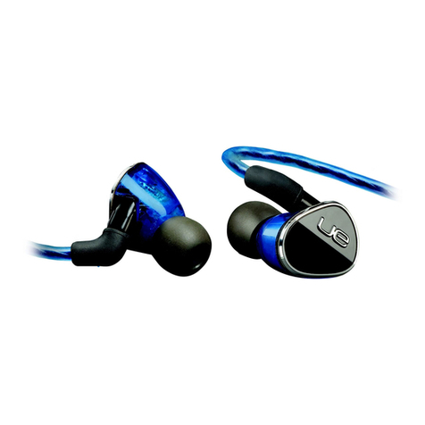Logitech Ultimate Ears 900 Manual de usuario