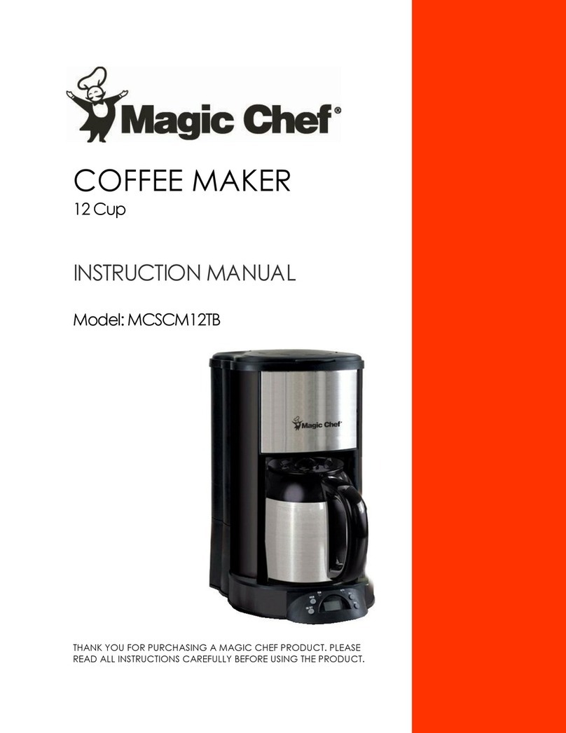 Magic Chef MCSCM12TB Manual de usuario