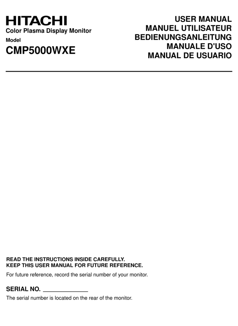 Hitachi CMP5000WXE User m Manual de usuario