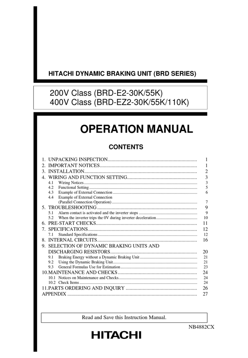 Hitachi BRD-E2-30K Manual de usuario