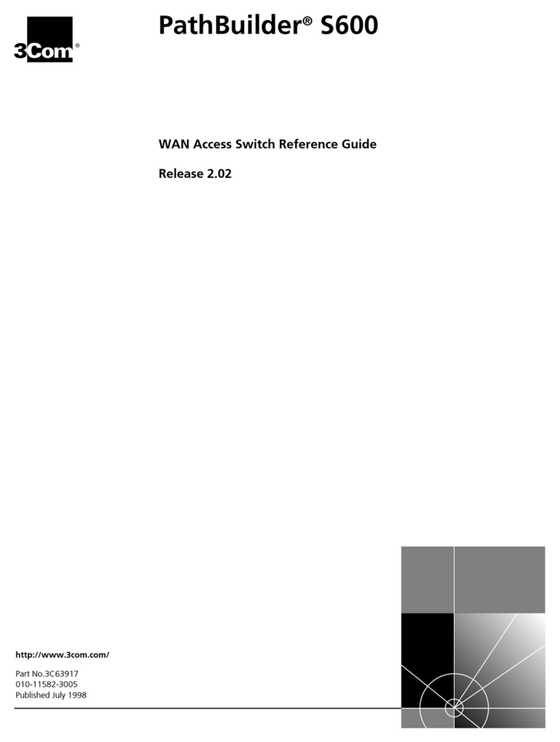 3Com 3C63100-AC-C - PathBuilder S600... Manual de usuario