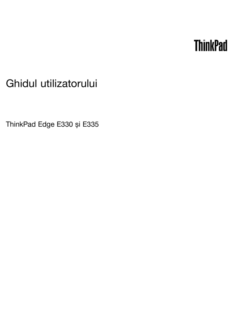 Lenovo ThinkPad Edge E330 Manual de usuario
