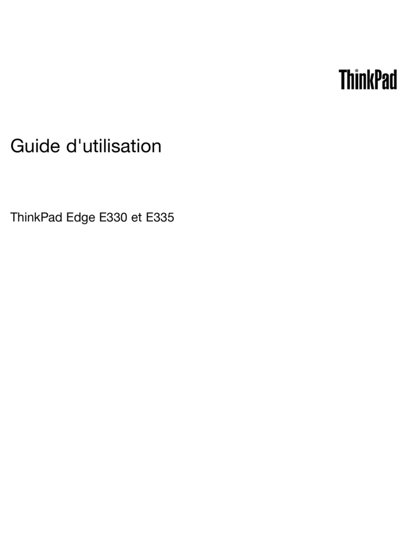 Lenovo ThinkPad Edge E330 Manual de servicio