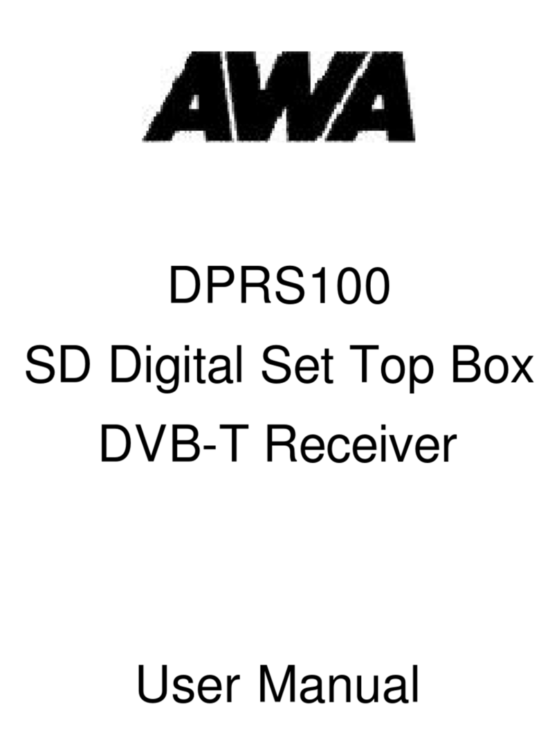 AWA DPRS100 Manual de usuario