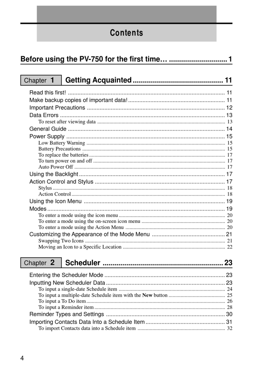 Casio PV-750 Plus Manual de usuario Casio PV-750 Plus Manual de usuario