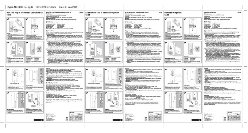 Byron SX-86 Manual del propietario