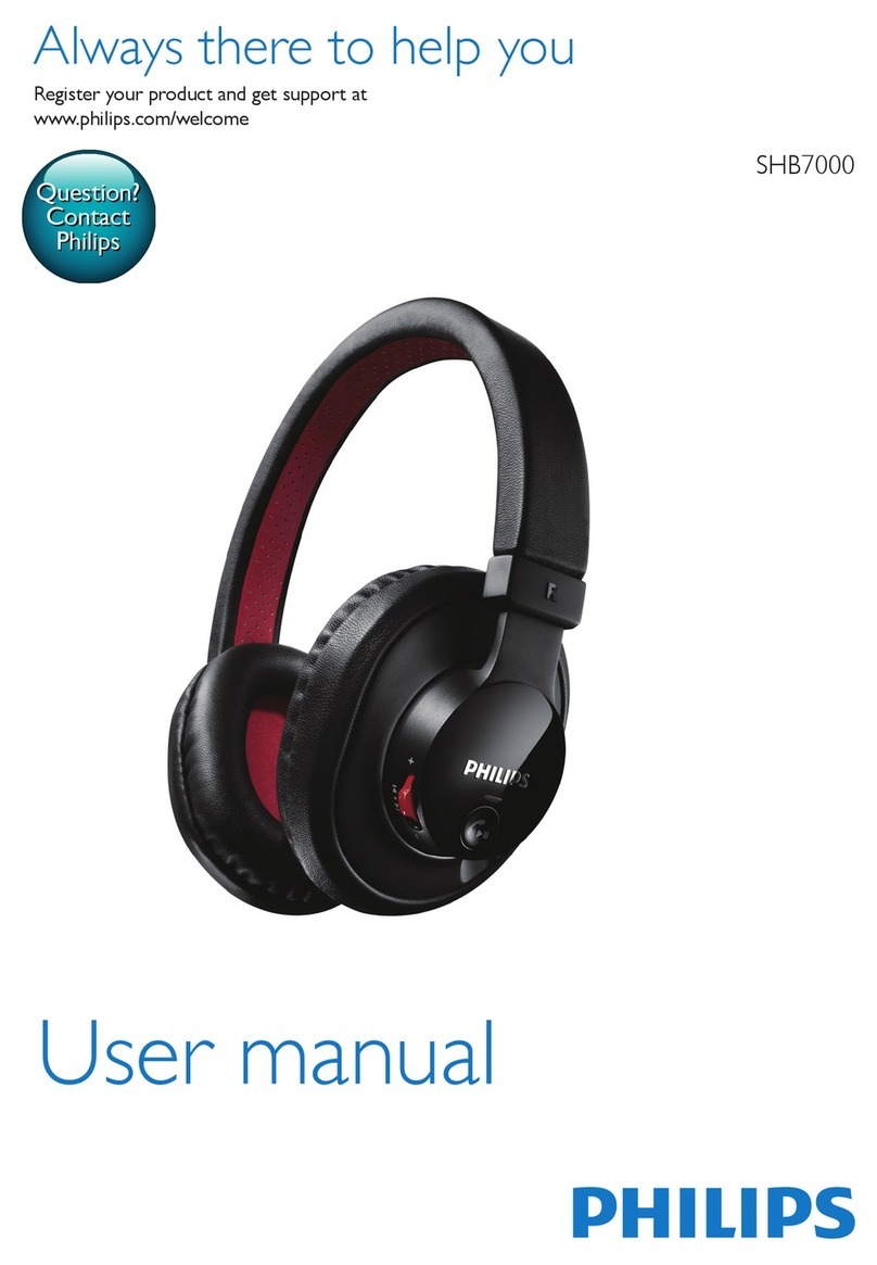 Philips SHB7000WT/00 Manual de usuario