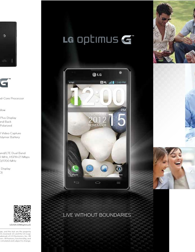 LG Optimus G E970 Manual de usuario
