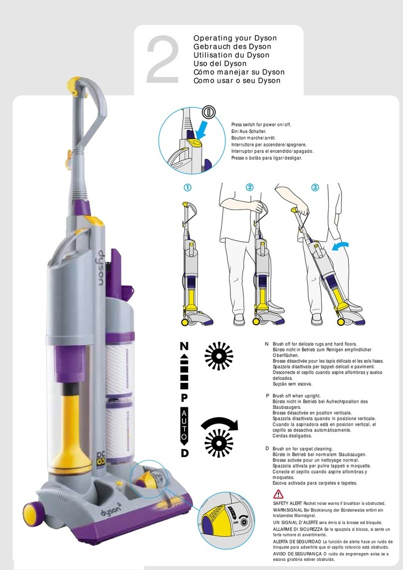 Dyson DC03 Absolute+ Manual de usuario