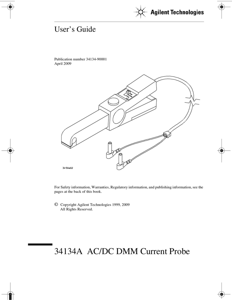 Agilent Technologies 34134A Manual de usuario Agilent Technologies 34134A Manual de usuario