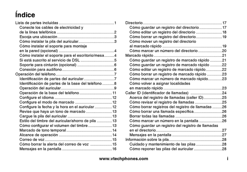 V-tech ia5824 Guía de configuración