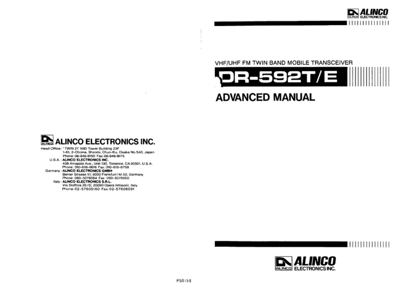 Alinco DR-592T Guía de configuración