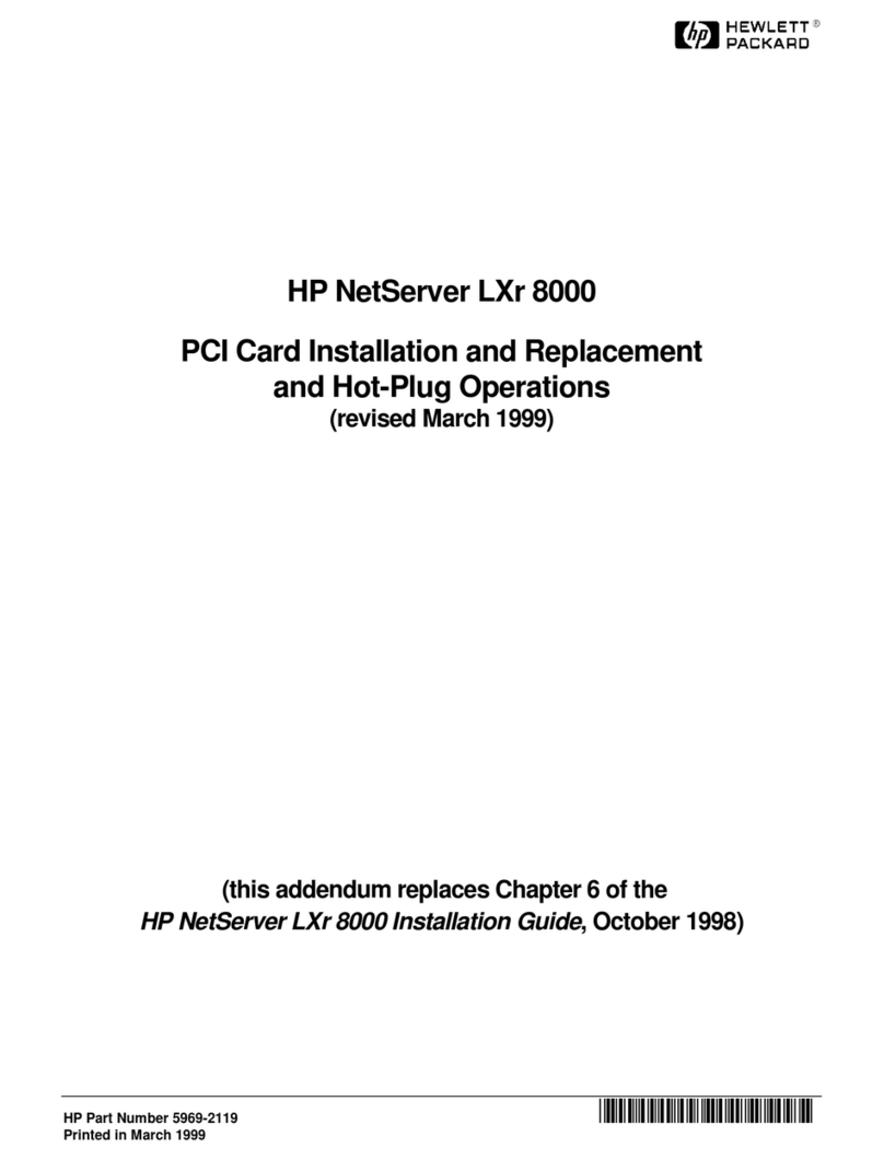 HP D7171A - NetServer - LPr Manual de usuario