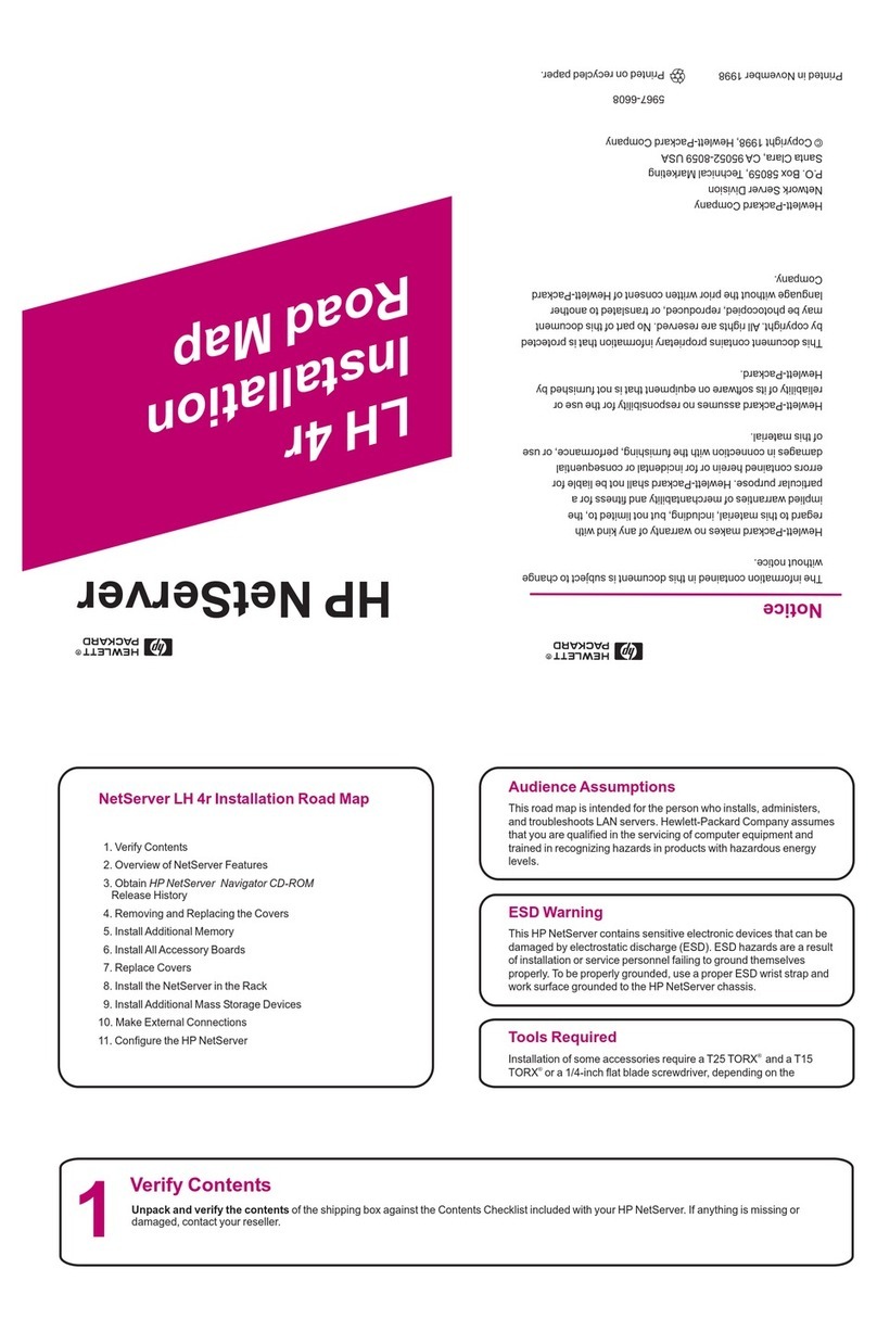 HP D7171A - NetServer - LPr Manual de usuario