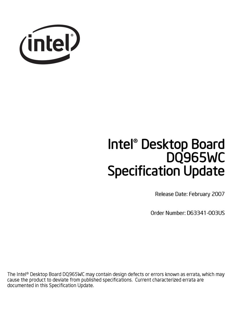 Intel DQ965WC Manual de usuario