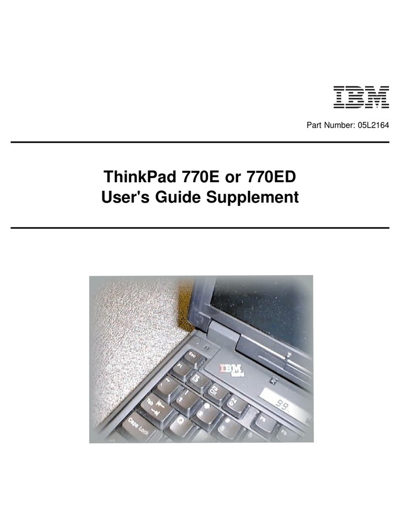 IBM ThinkPad 770 Manual de usuario IBM ThinkPad 770 Manual de usuario