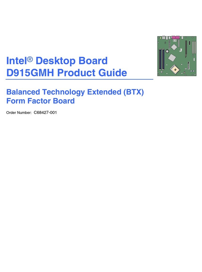 Intel D915GMH Manual de usuario