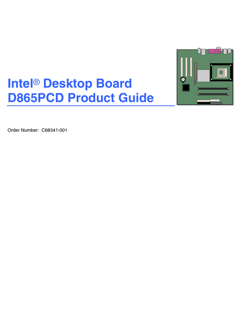 Intel D865PCD Manual de usuario