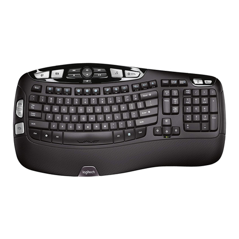 Logitech K350 - Wireless Keyboard Manual de usuario Logitech K350 - Wireless Keyboard Manual de usuario