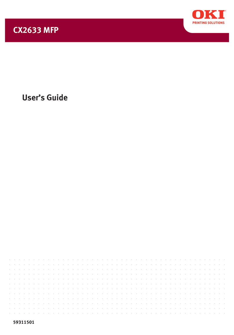 Oki CX2633 Manual de usuario