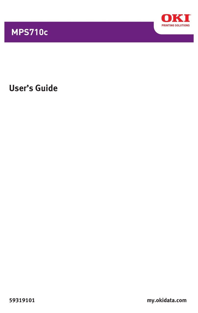 Oki MPS710c Manual de usuario