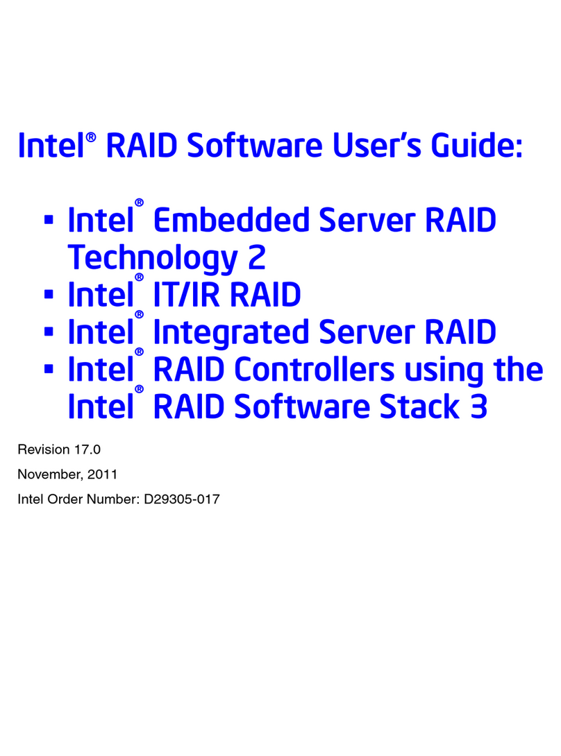 Intel AFCSASRISER Manual de usuario