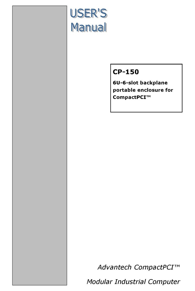Advantech CP-150 Manual de usuario