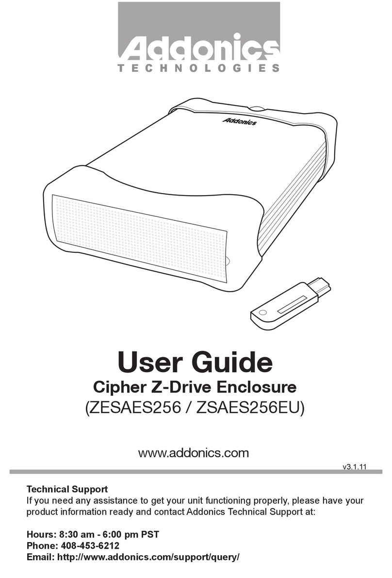Addonics Technologies ZESAES256 Manual de usuario