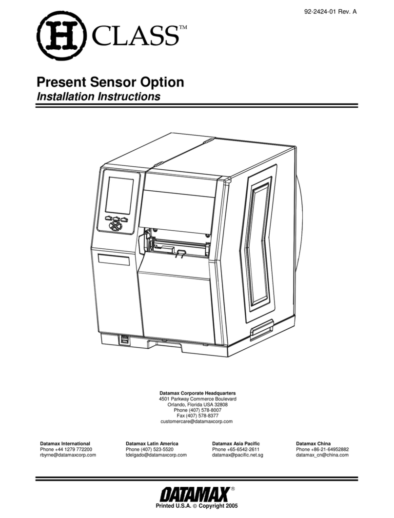 Datamax H Class Manual de usuario