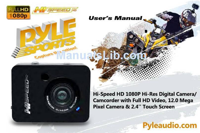 Pyle PSCHD60BK Manual de usuario