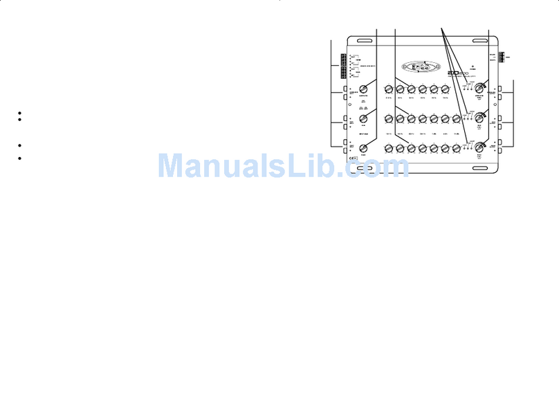 Boss Audio Systems EQ600 Manual de referencia Boss Audio Systems EQ600 Manual de referencia