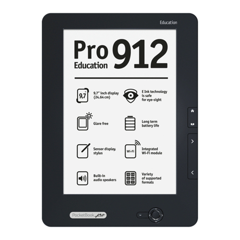 Obreey Pro 912 Manual de usuario