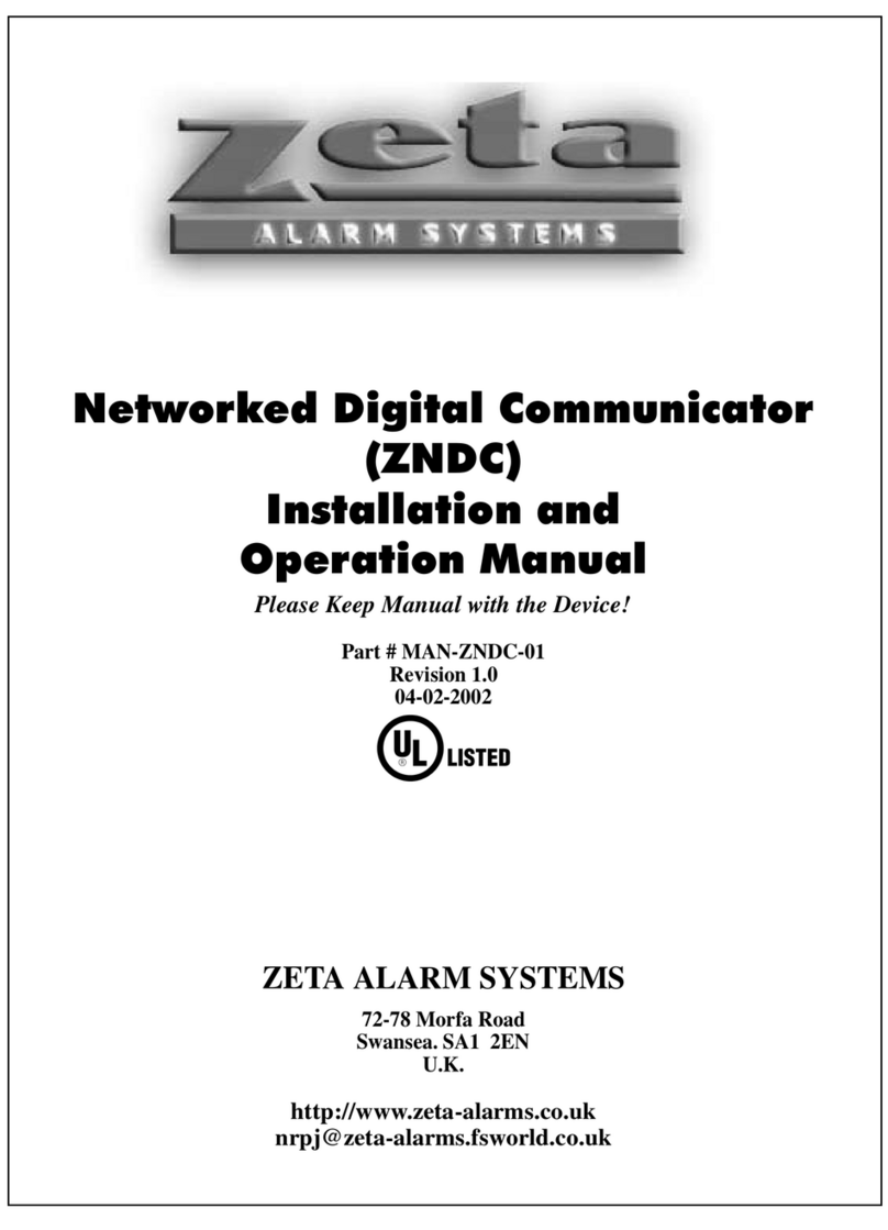 Zeta ZNDC Manual de usuario