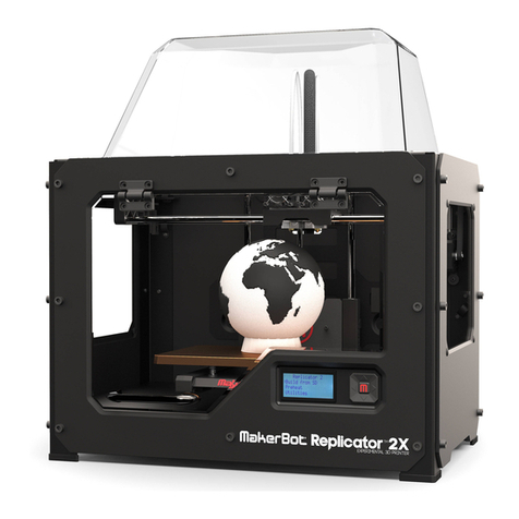 MakerBot Replicator 2X Manual de usuario