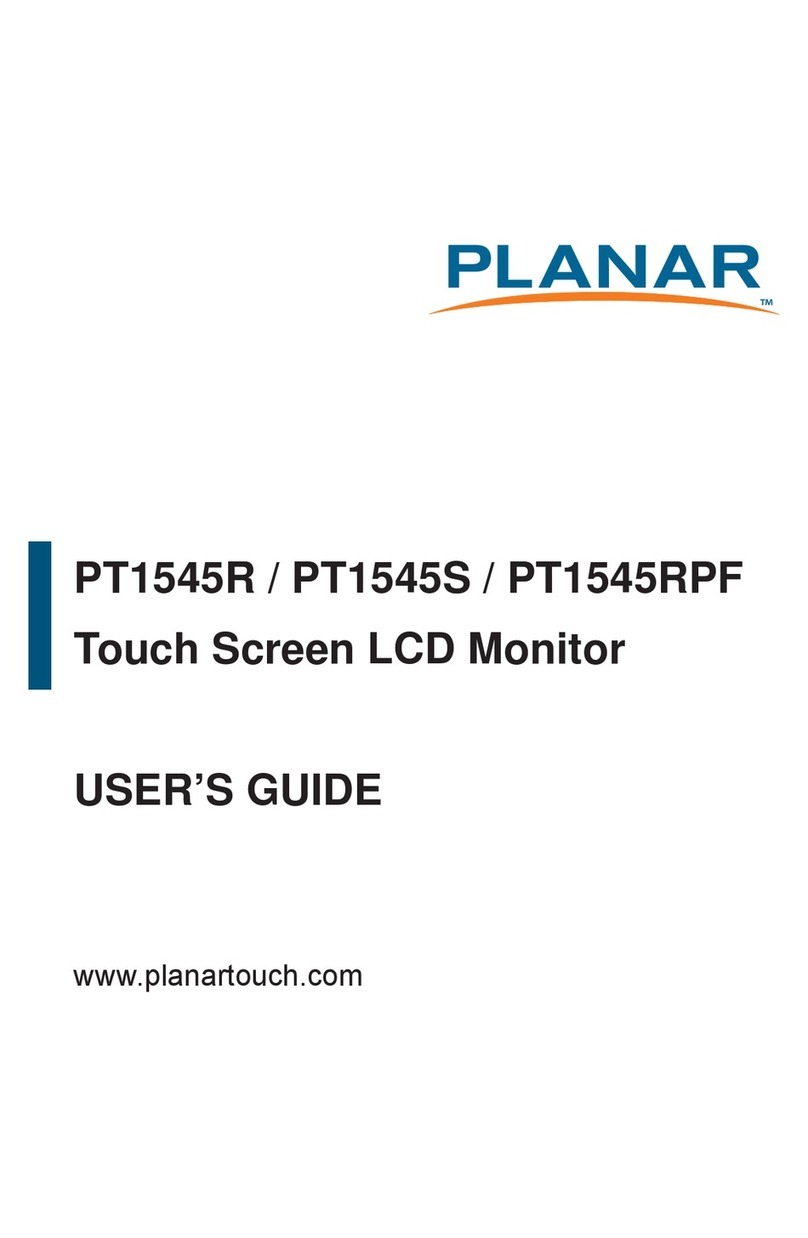 Planar PT1545R Manual de usuario