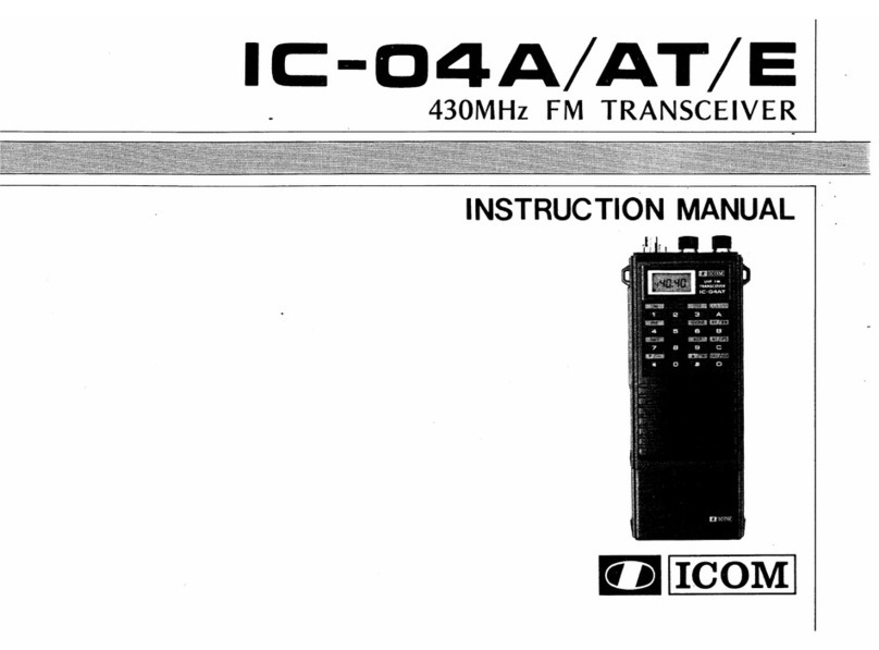Icom IC-04A Manual de usuario