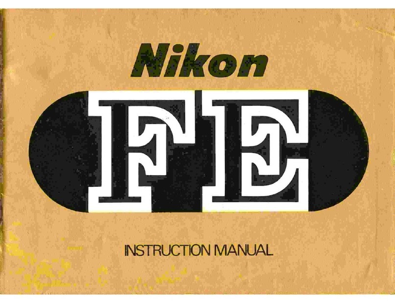 Nikon FE Manual de usuario