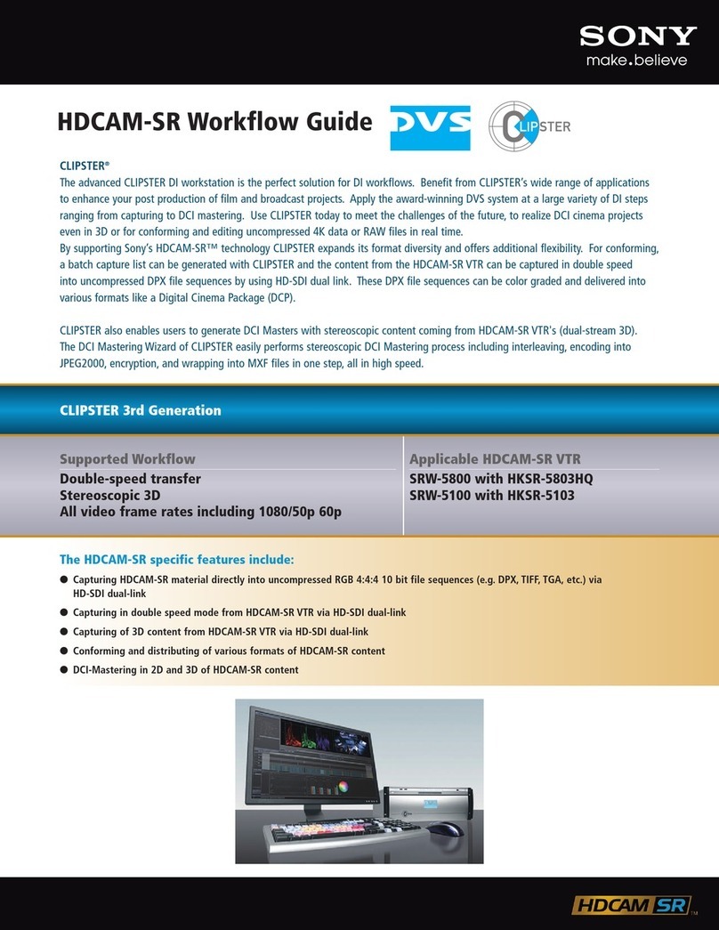 Sony SRW5800/2 Manual de usuario