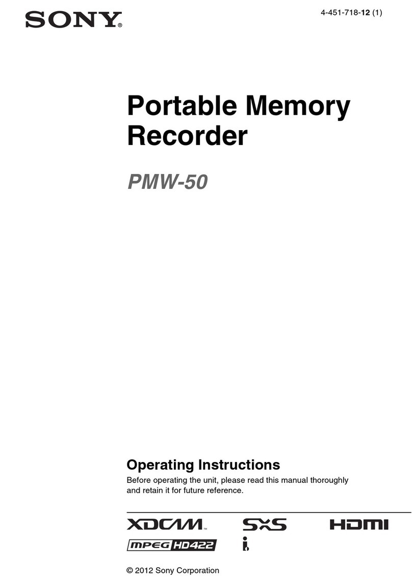 Sony PMW50 Manual de usuario