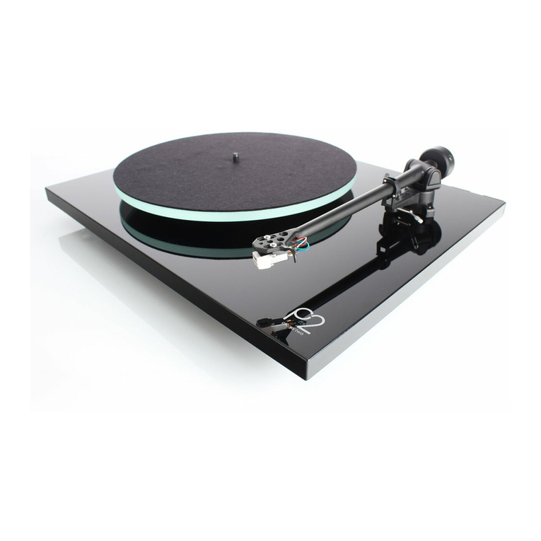 Rega P2 Manual de usuario