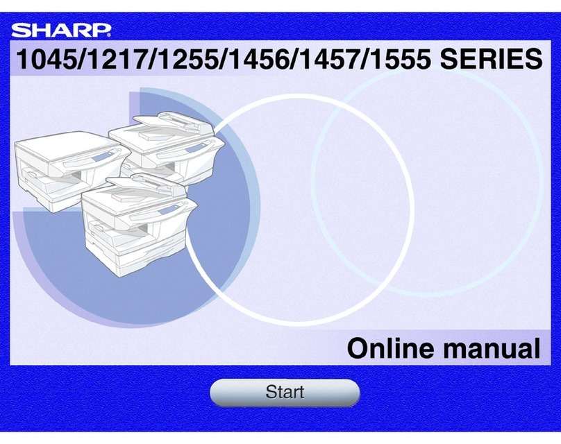 Sharp AL-1045 Guía de configuración Sharp AL-1045 Guía de configuración