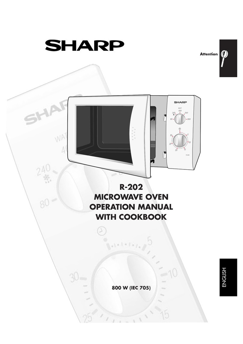 Sharp R-202 Manual de instrucciones