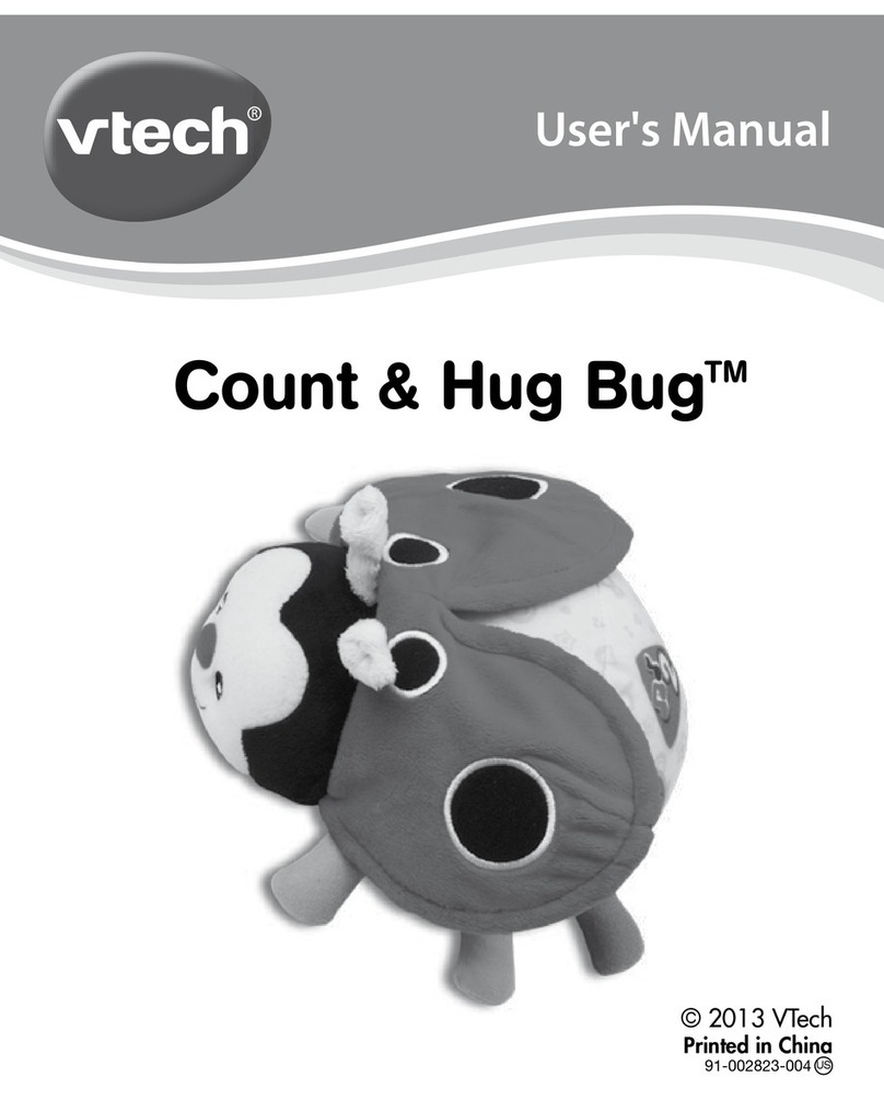 V-tech Count & Hug Bug Manual de usuario