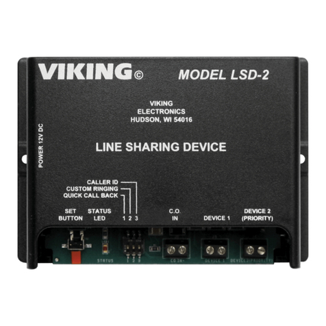 Viking LSD-2 Manual de usuario