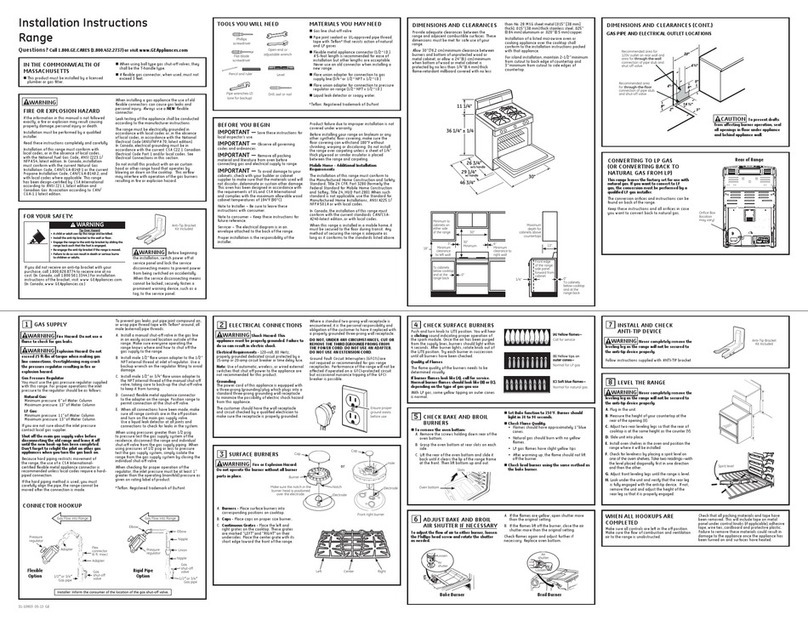 GE JGB695EEFES Manual de usuario