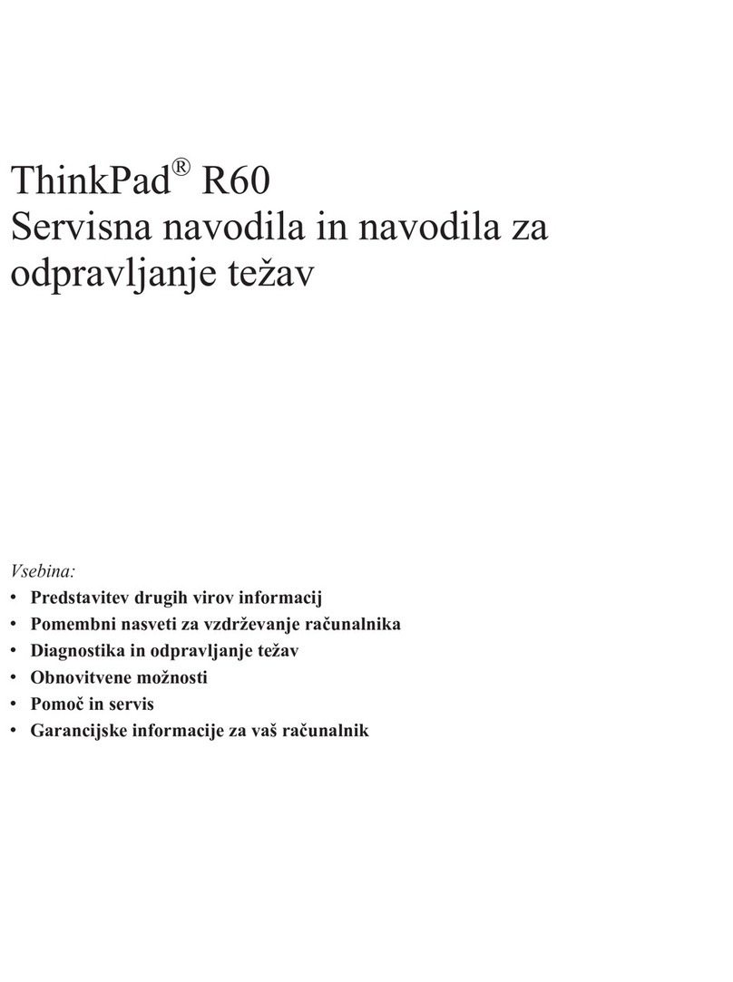 Lenovo THINKPAD R60 Guía